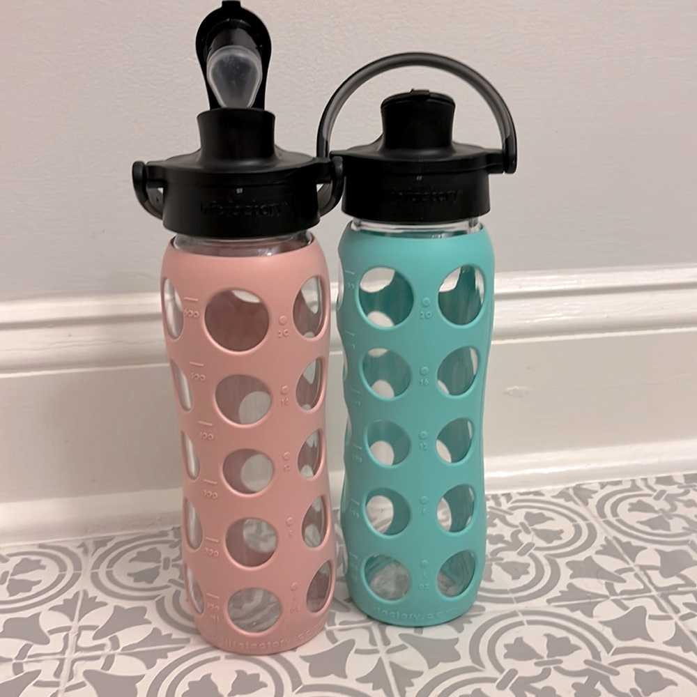 Life Factory Glass Water Bottles